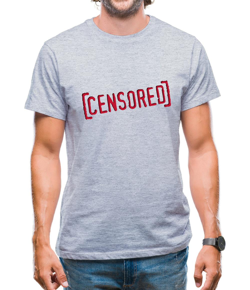 Censored Mens T-Shirt Censored Mens T-Shirt