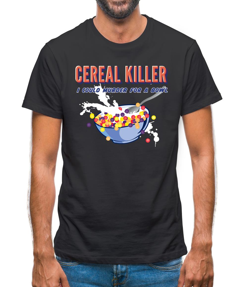 Cereal Killer Mens T-Shirt Cereal Killer Mens T-Shirt