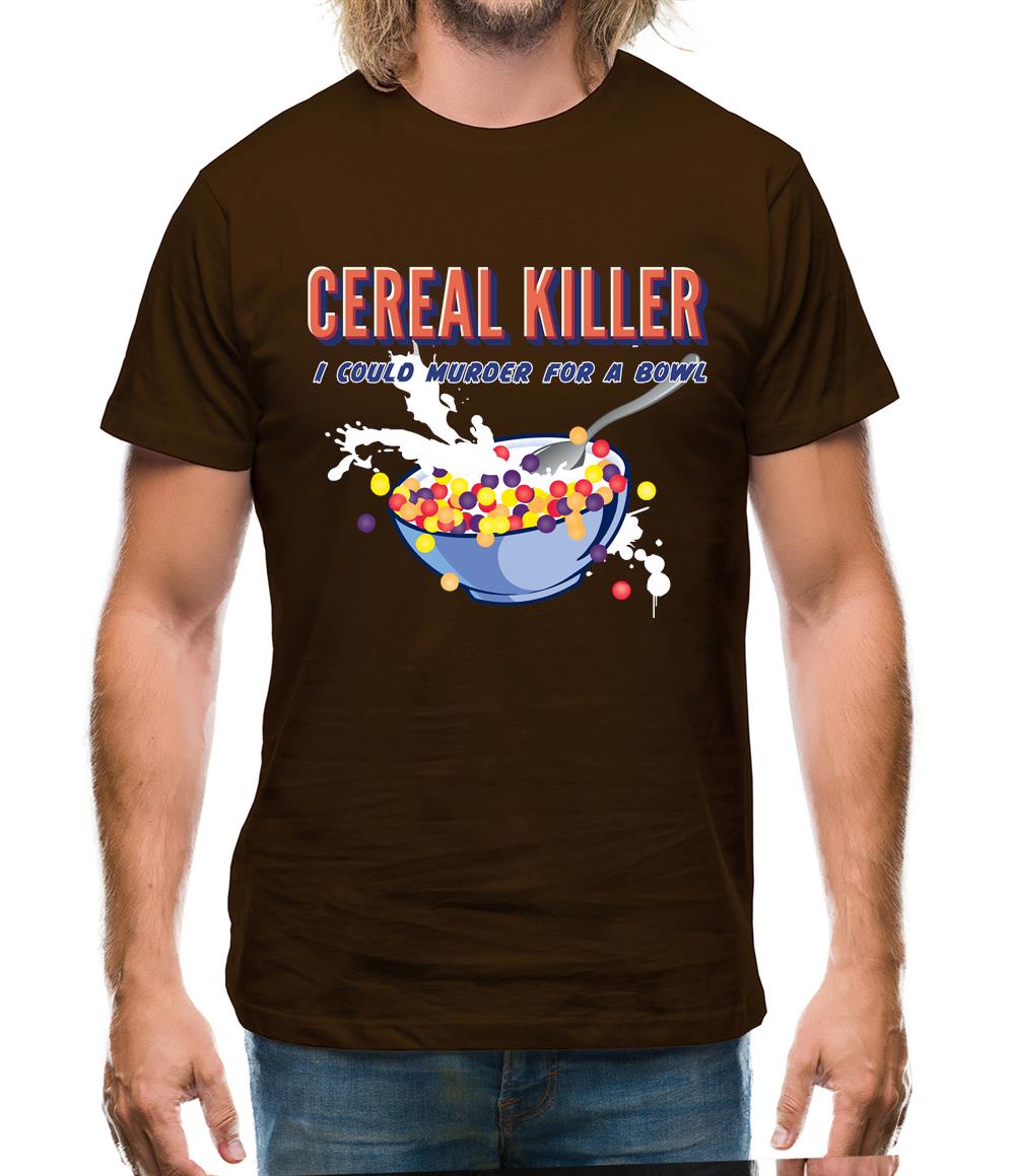 Cereal Killer Mens T-Shirt Cereal Killer Mens T-Shirt