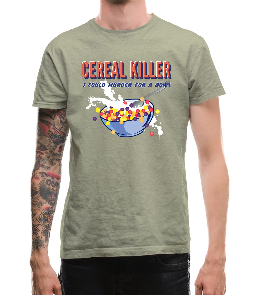 Cereal Killer Mens T-Shirt Cereal Killer Mens T-Shirt