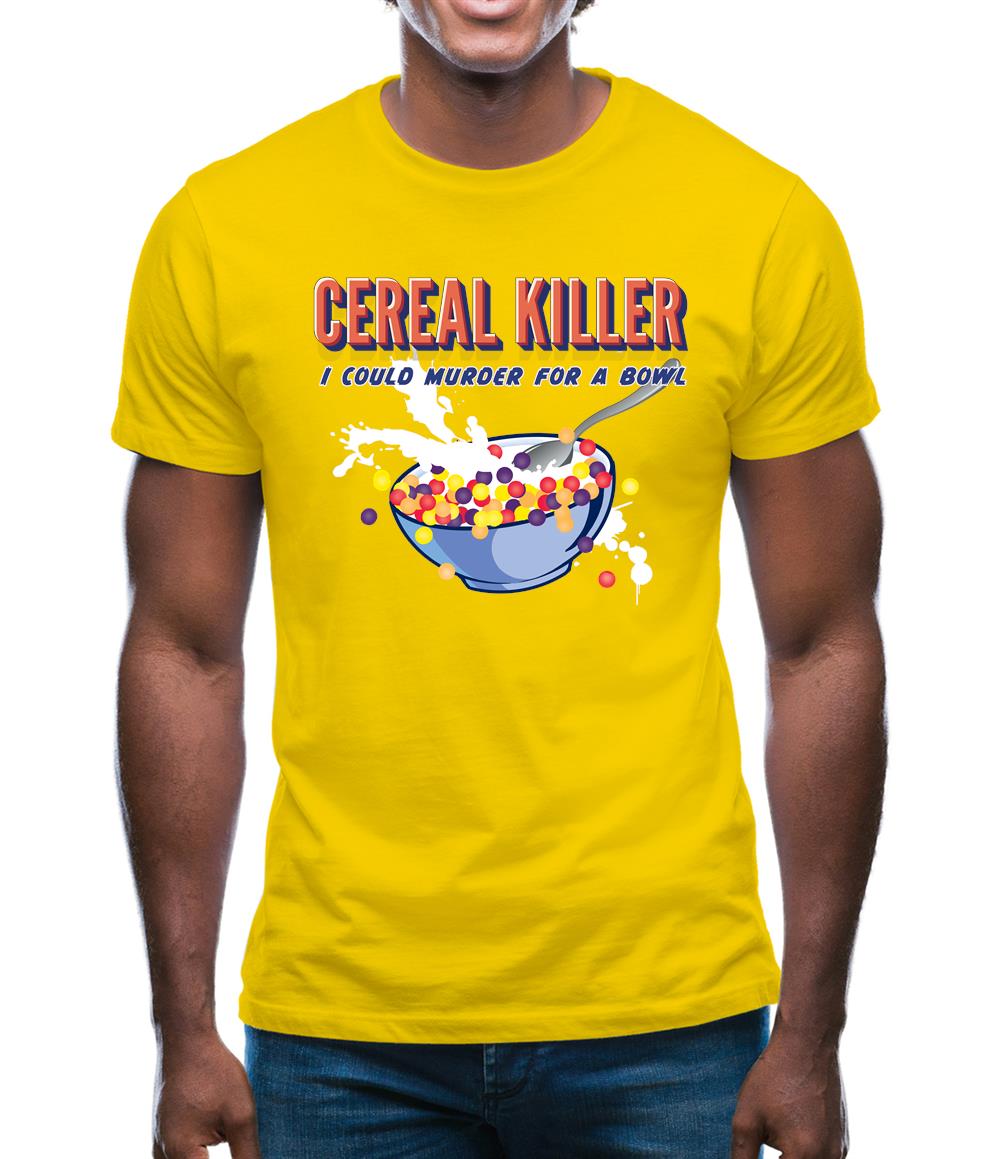 Cereal Killer Mens T-Shirt Cereal Killer Mens T-Shirt