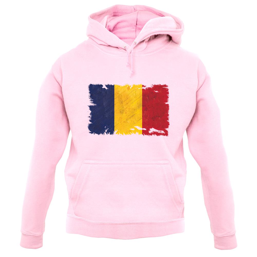 Chad Grunge Style Flag unisex hoodie Chad Grunge Style Flag unisex hoodie