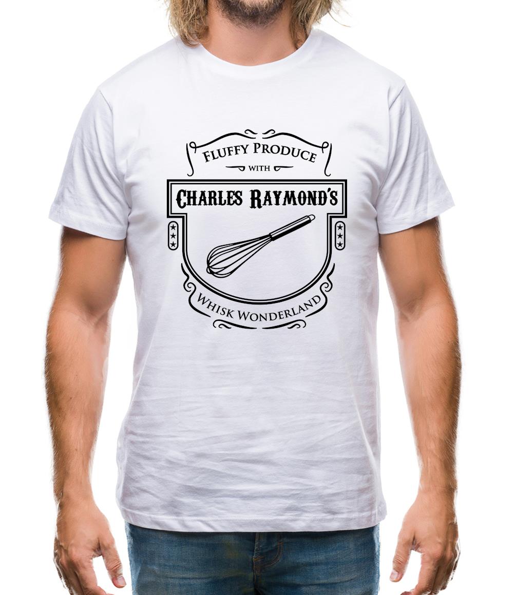 Fluffy Produce With Charles Raymond's Whisk Wonderland Mens T-Shirt Fluffy Produce With Charles Raymond's Whisk Wonderland Mens T-Shirt