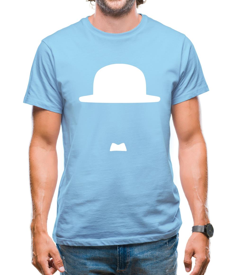 Minimalist Charlie Chaplin Mens T-Shirt Minimalist Charlie Chaplin Mens T-Shirt