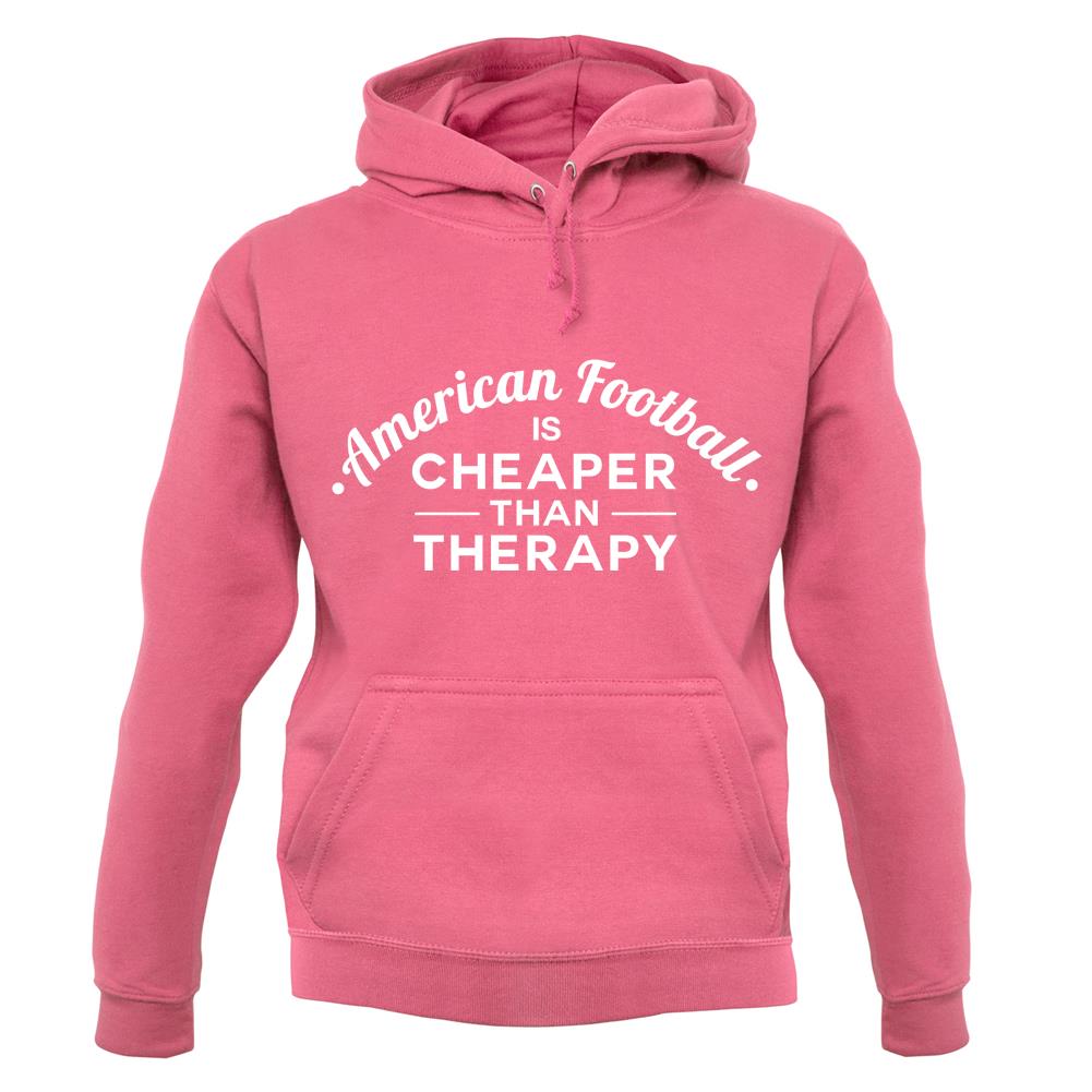 American Football Is Cheaper Than Therapy Unisex Hoodie American Football Is Cheaper Than Therapy Unisex Hoodie