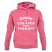 Gaming Is Cheaper Than Therapy Unisex Hoodie Gaming Is Cheaper Than Therapy Unisex Hoodie