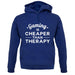 Gaming Is Cheaper Than Therapy Unisex Hoodie Gaming Is Cheaper Than Therapy Unisex Hoodie
