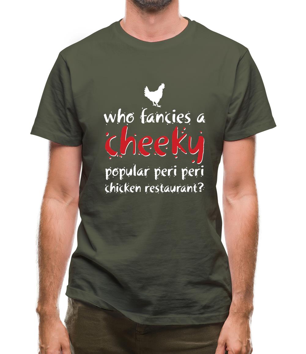 Cheeky Chicken Mens T-Shirt Cheeky Chicken Mens T-Shirt