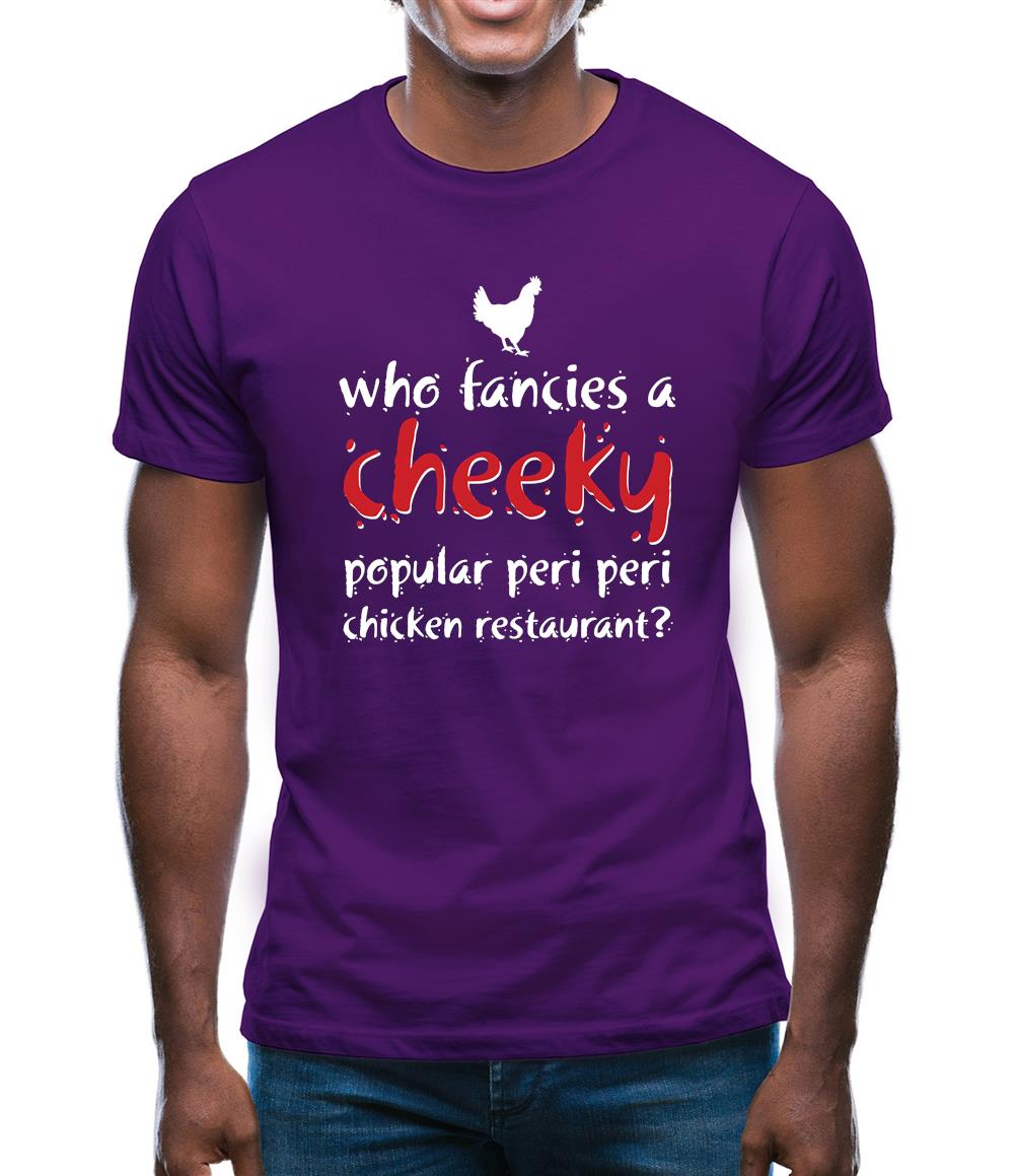 Cheeky Chicken Mens T-Shirt Cheeky Chicken Mens T-Shirt
