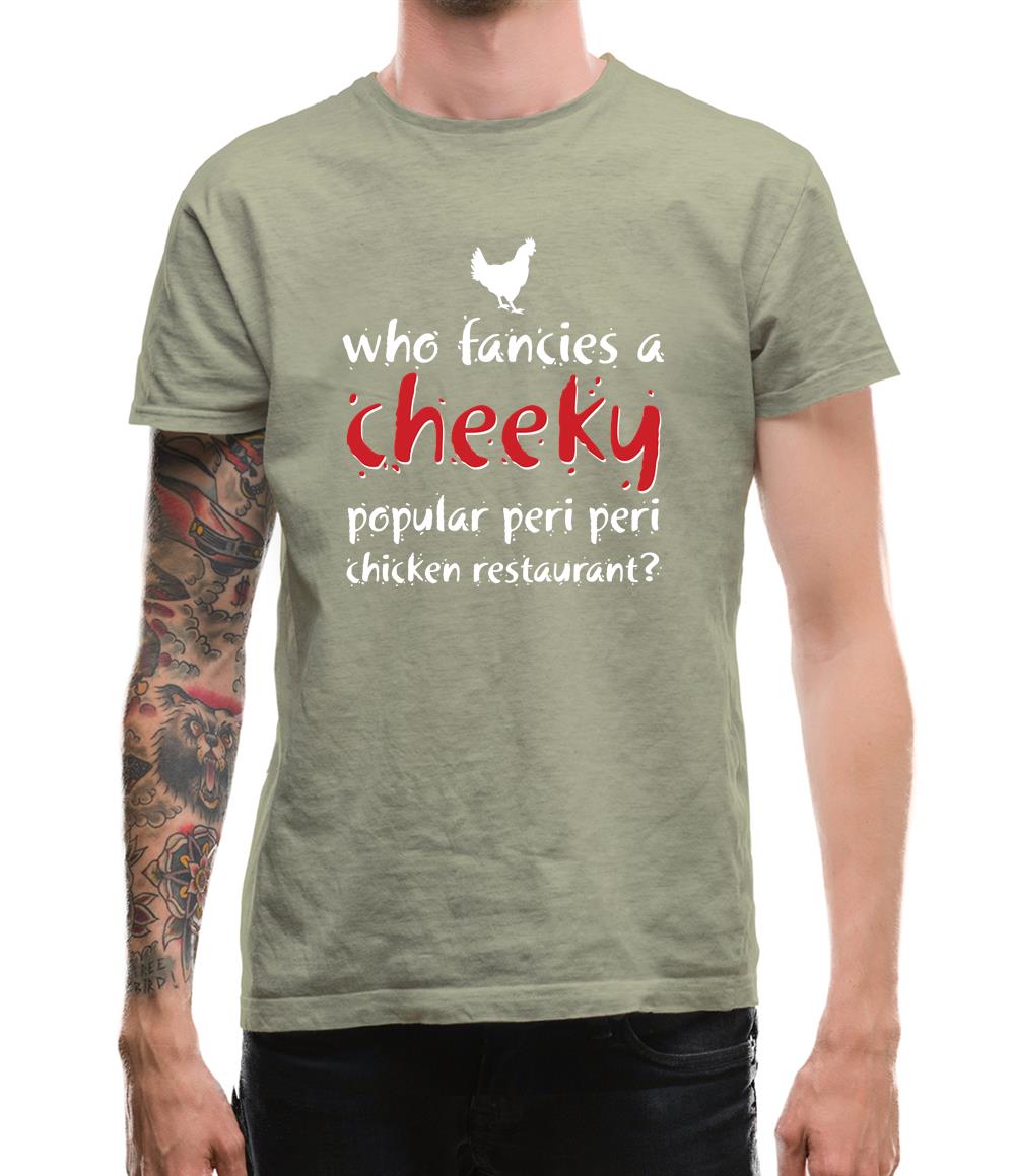 Cheeky Chicken Mens T-Shirt Cheeky Chicken Mens T-Shirt