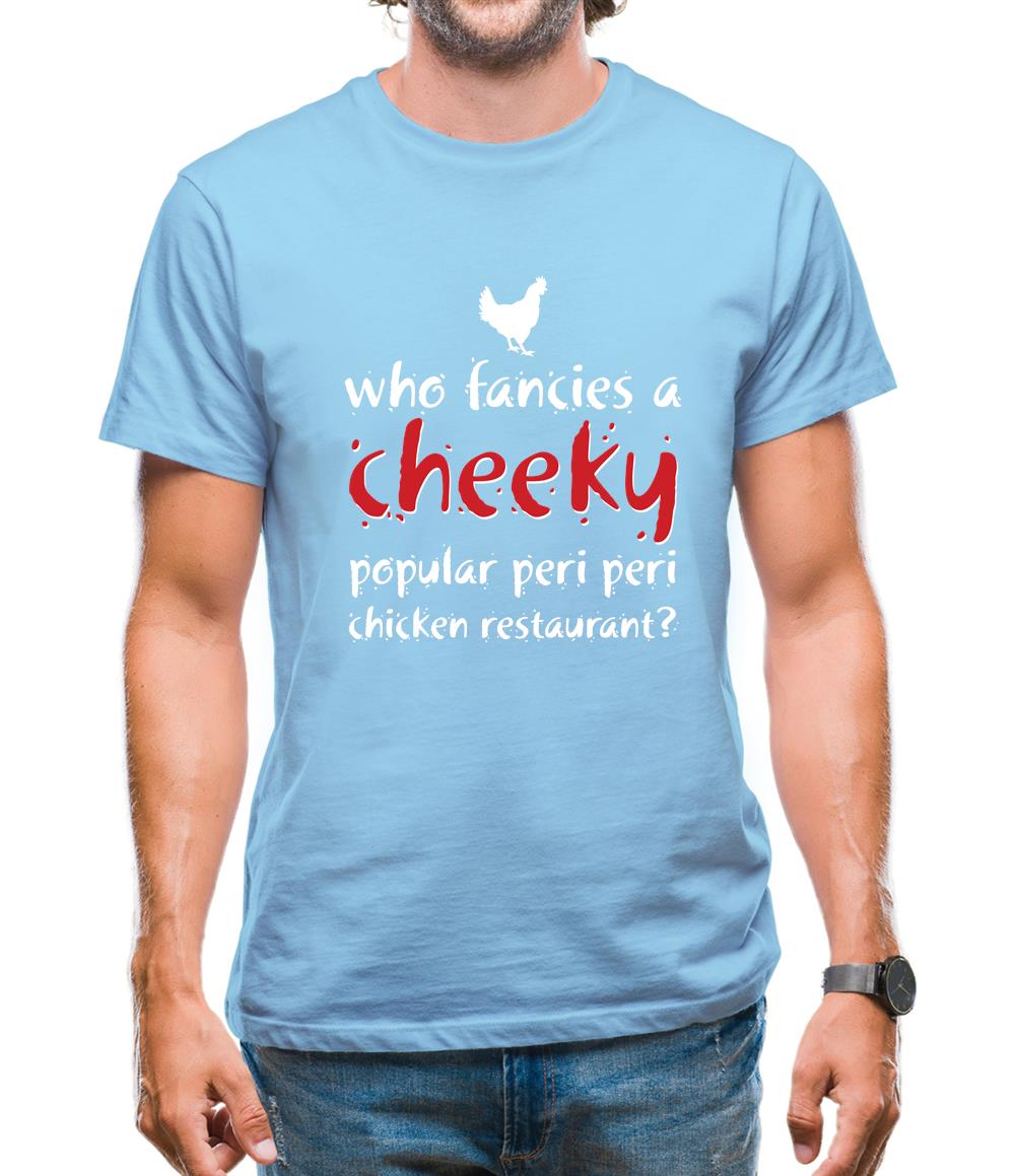 Cheeky Chicken Mens T-Shirt Cheeky Chicken Mens T-Shirt