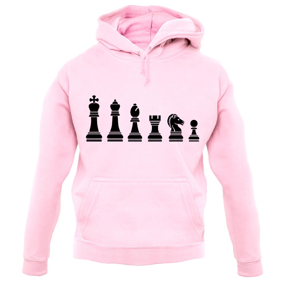 Chess Pieces unisex hoodie Chess Pieces unisex hoodie
