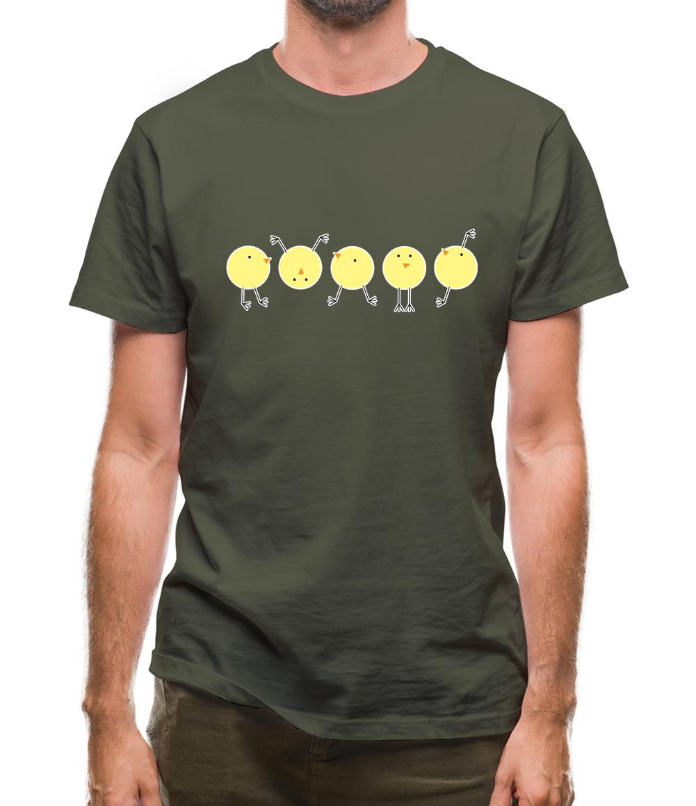 Yellow Chicks Mens T-Shirt Yellow Chicks Mens T-Shirt