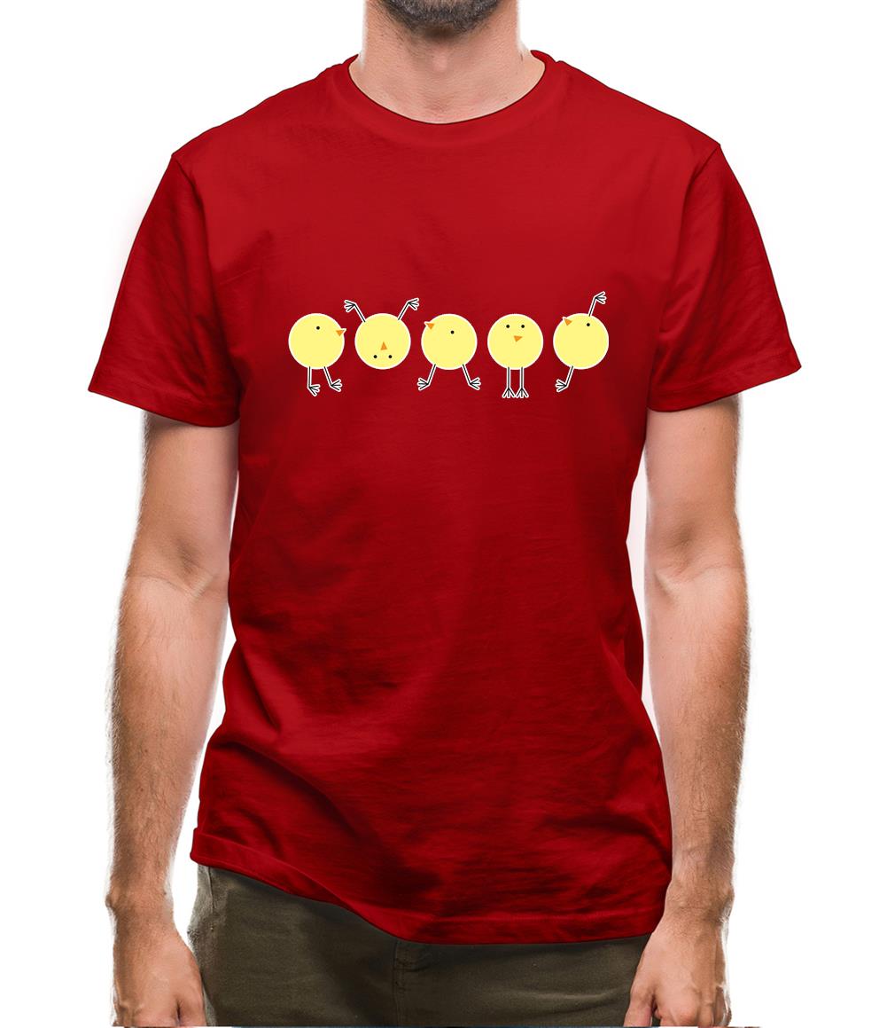 Yellow Chicks Mens T-Shirt Yellow Chicks Mens T-Shirt