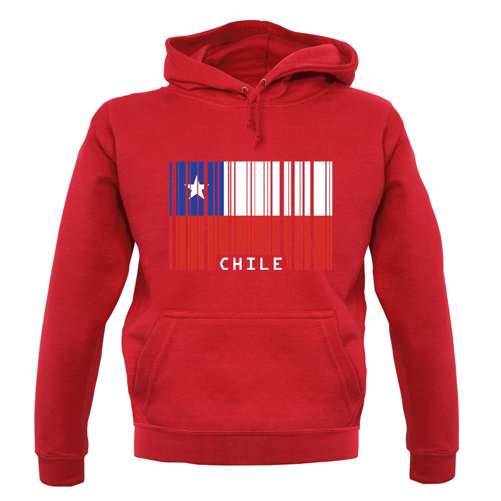 Chile Barcode Style Flag unisex hoodie Chile Barcode Style Flag unisex hoodie