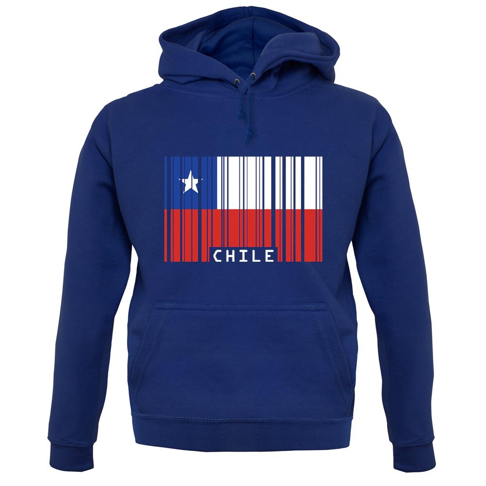 Chile Barcode Style Flag unisex hoodie Chile Barcode Style Flag unisex hoodie