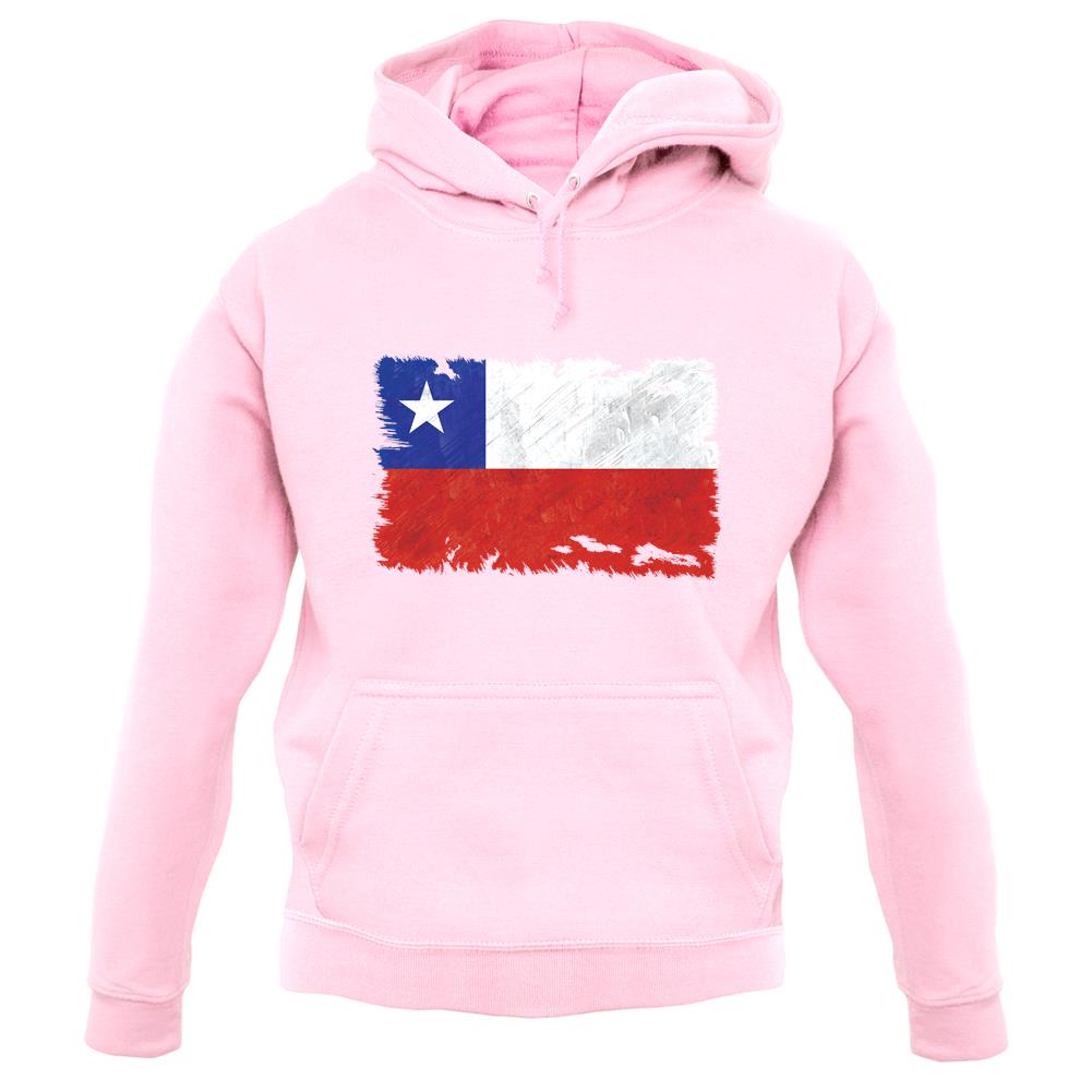 Chile Grunge Style Flag unisex hoodie Chile Grunge Style Flag unisex hoodie