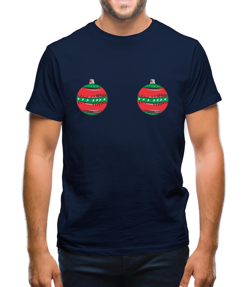 Christmas Boobles Mens T-Shirt Christmas Boobles Mens T-Shirt