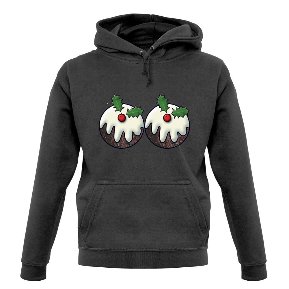 Christmas Pudding Boobs unisex hoodie Christmas Pudding Boobs unisex hoodie