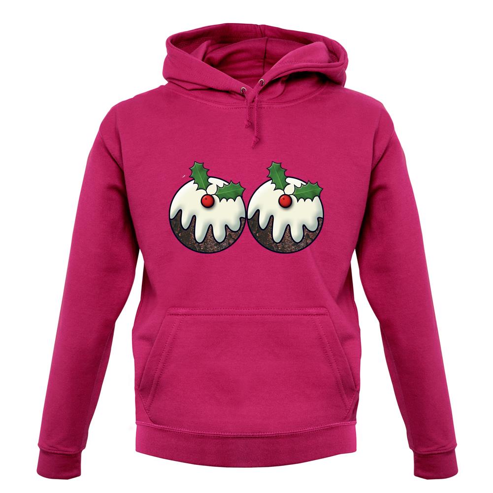 Christmas Pudding Boobs unisex hoodie Christmas Pudding Boobs unisex hoodie