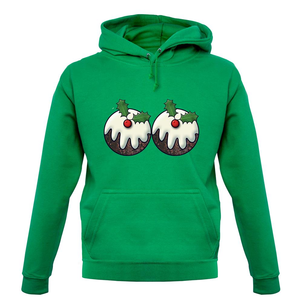 Christmas Pudding Boobs unisex hoodie Christmas Pudding Boobs unisex hoodie