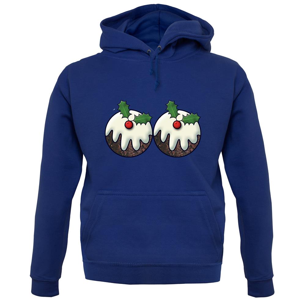 Christmas Pudding Boobs unisex hoodie Christmas Pudding Boobs unisex hoodie