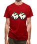 Christmas Pudding Boobs Mens T-Shirt Christmas Pudding Boobs Mens T-Shirt