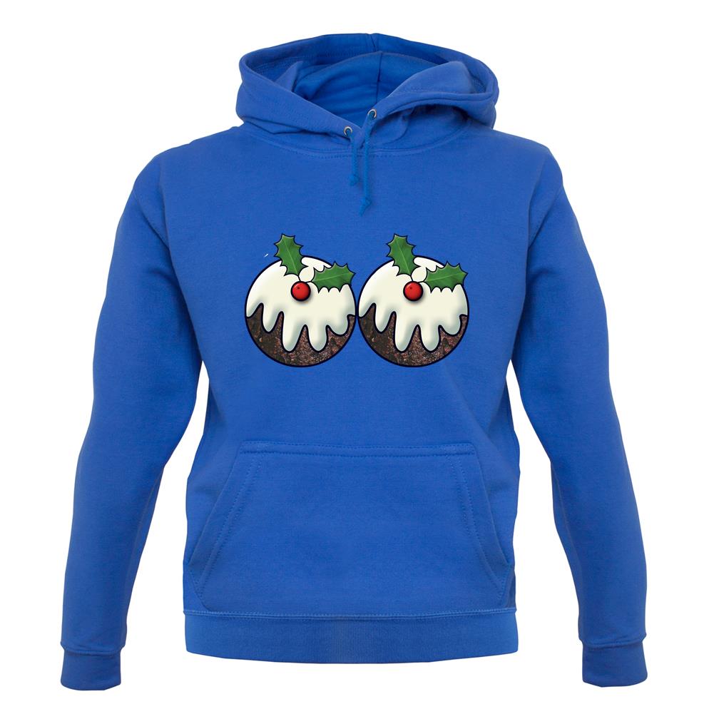Christmas Pudding Boobs unisex hoodie Christmas Pudding Boobs unisex hoodie