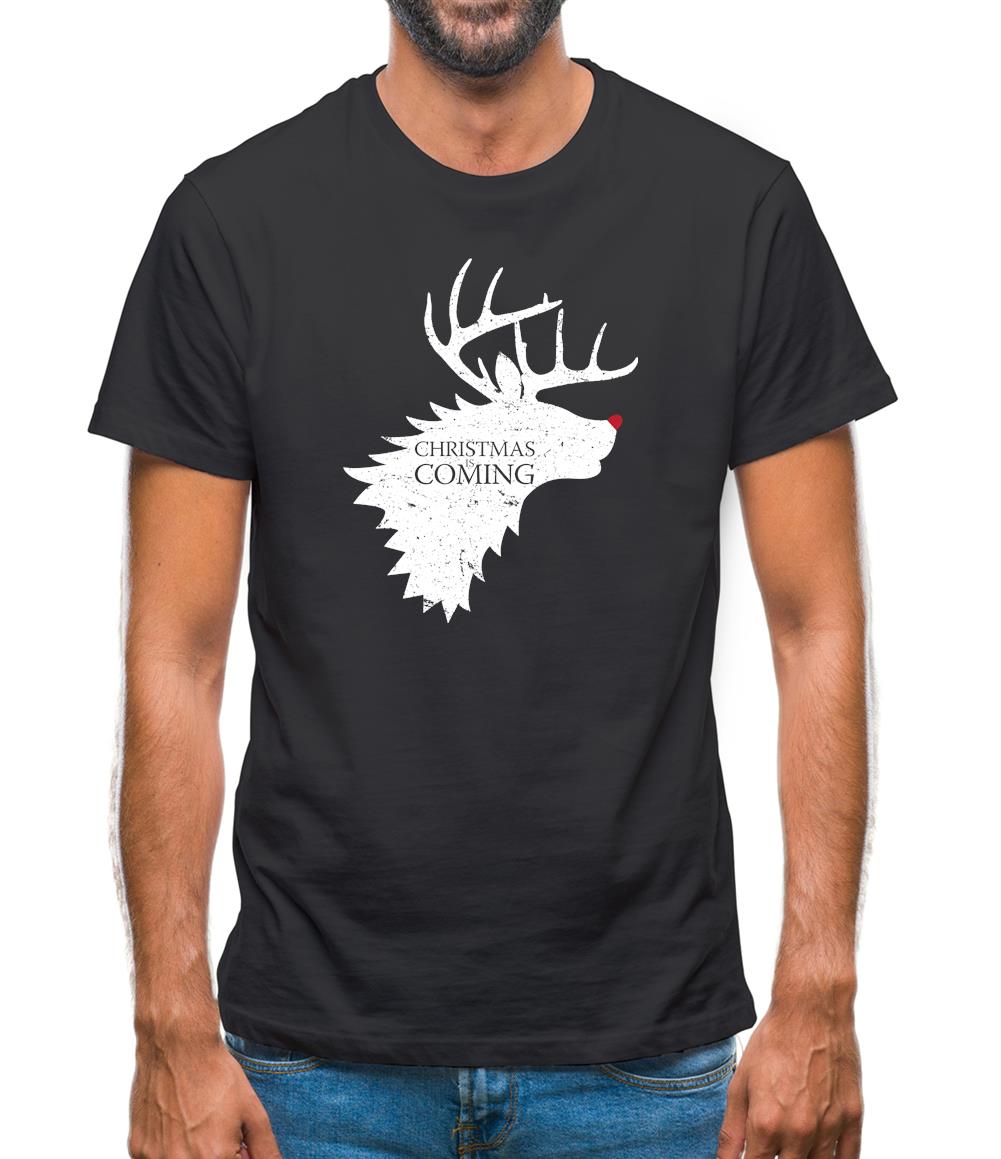 Christmas Is Coming Mens T-Shirt Christmas Is Coming Mens T-Shirt