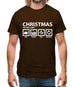 Christmas To Do List Mens T-Shirt Christmas To Do List Mens T-Shirt