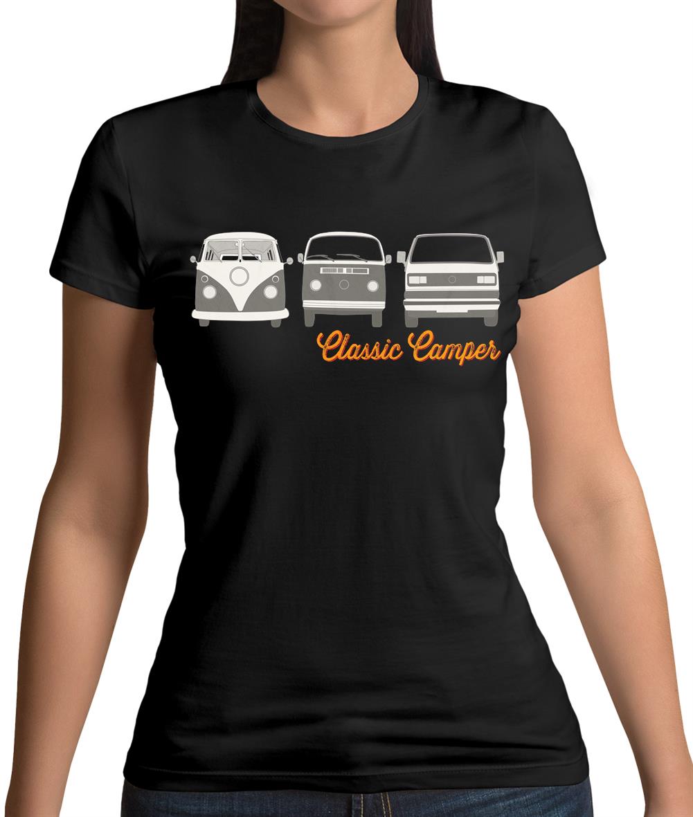 Classic Camper Womens T-Shirt Classic Camper Womens T-Shirt