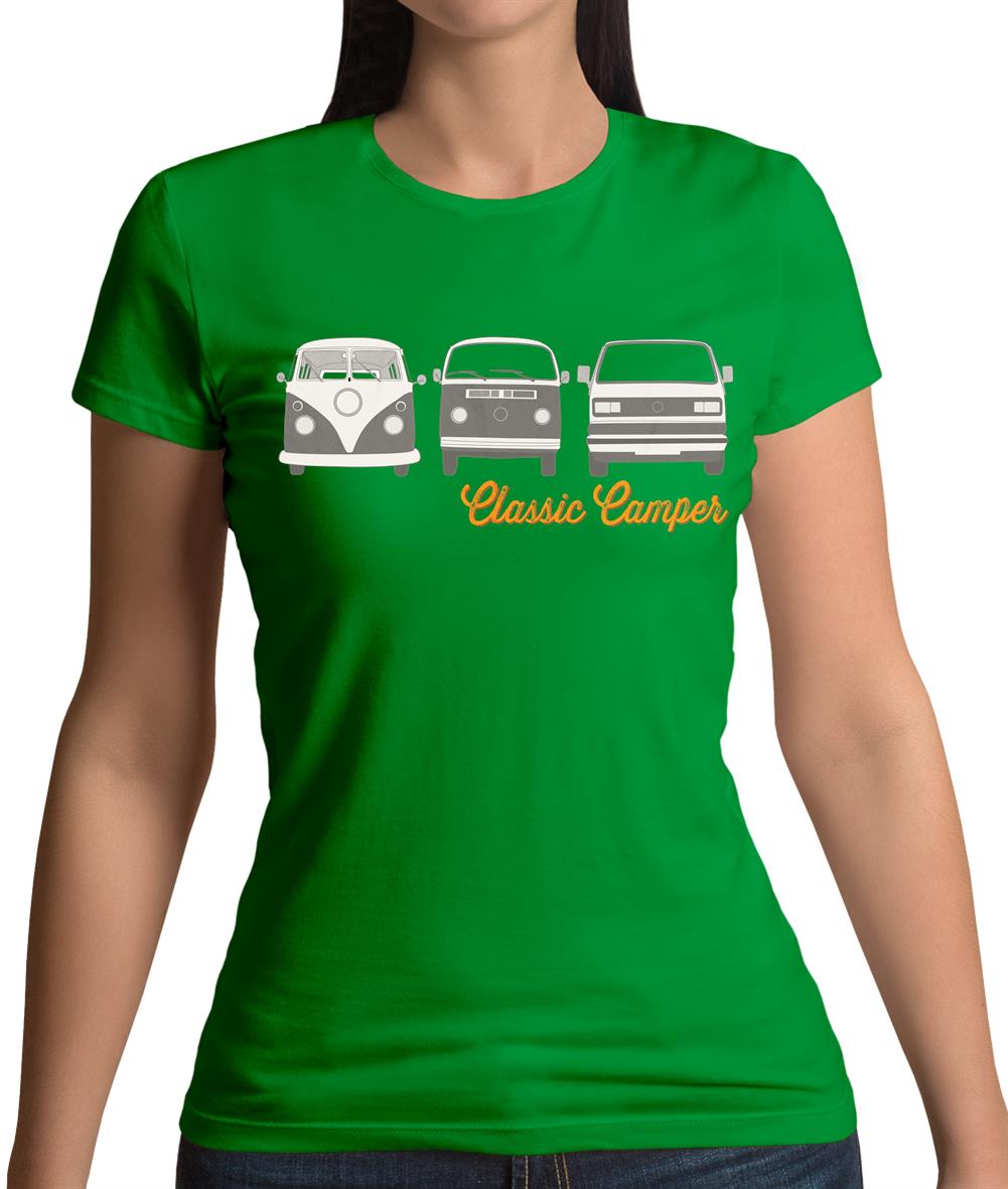Classic Camper Womens T-Shirt Classic Camper Womens T-Shirt