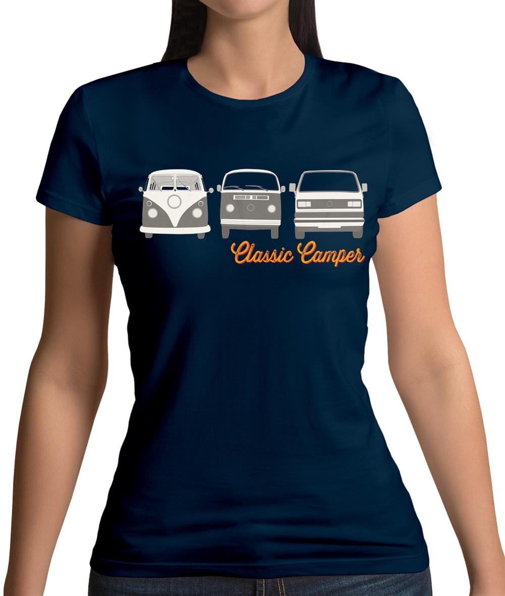 Classic Camper Womens T-Shirt Classic Camper Womens T-Shirt
