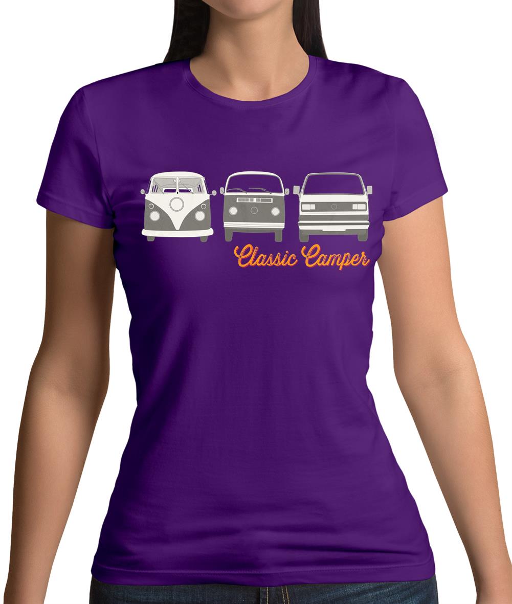 Classic Camper Womens T-Shirt Classic Camper Womens T-Shirt
