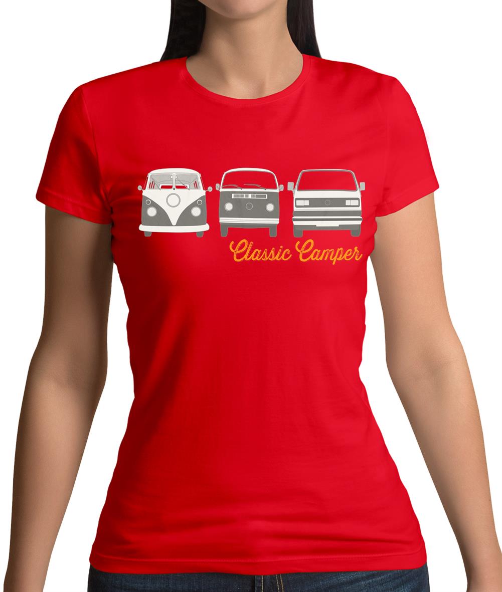 Classic Camper Womens T-Shirt Classic Camper Womens T-Shirt