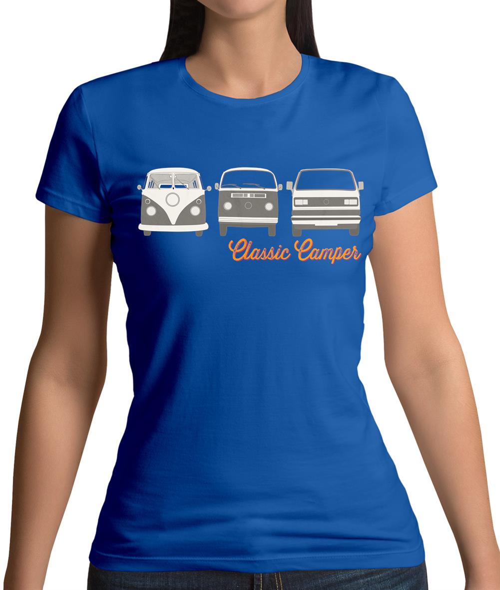 Classic Camper Womens T-Shirt Classic Camper Womens T-Shirt