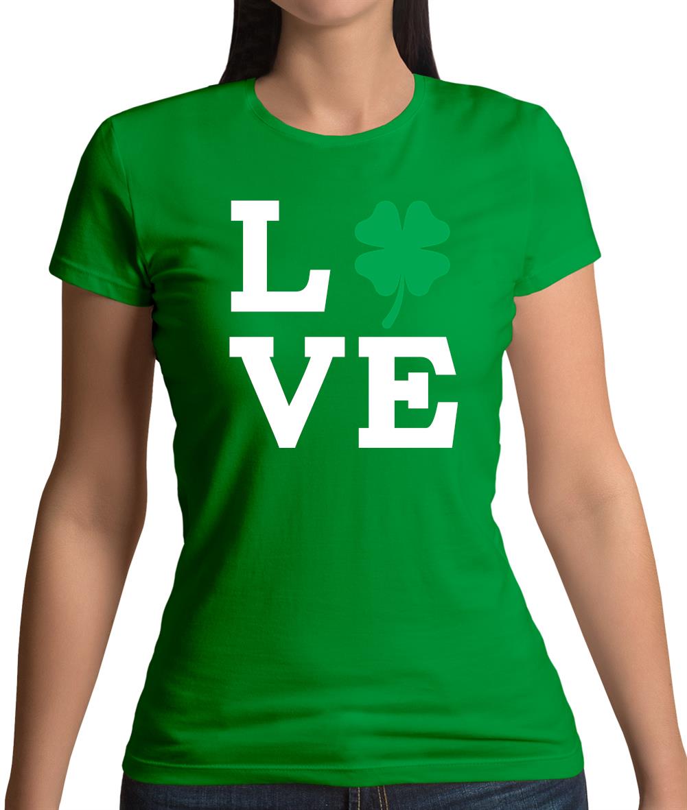 Clover Love Womens T-Shirt Clover Love Womens T-Shirt