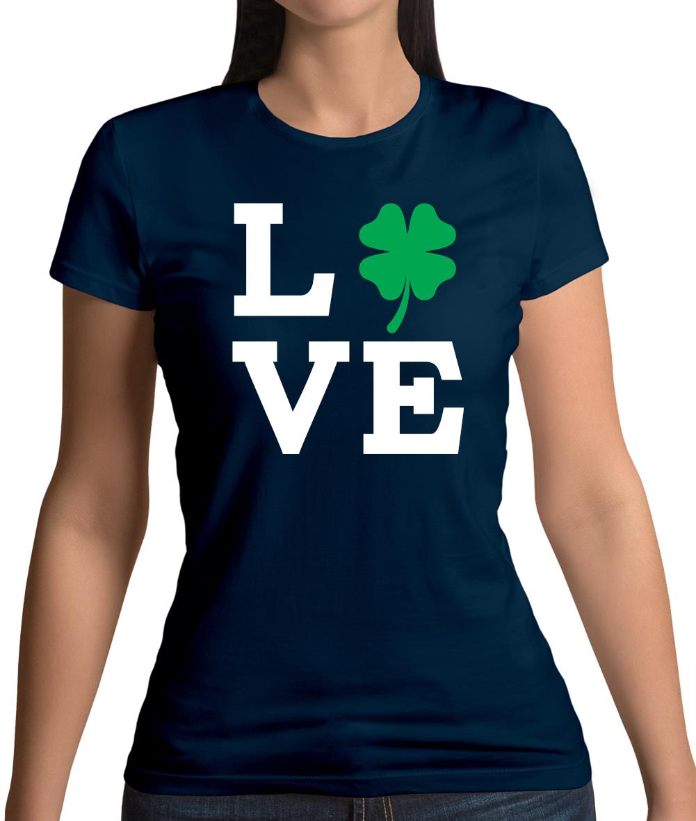 Clover Love Womens T-Shirt Clover Love Womens T-Shirt