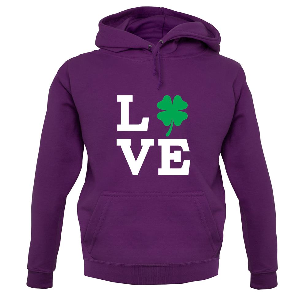 Clover Love unisex hoodie Clover Love unisex hoodie