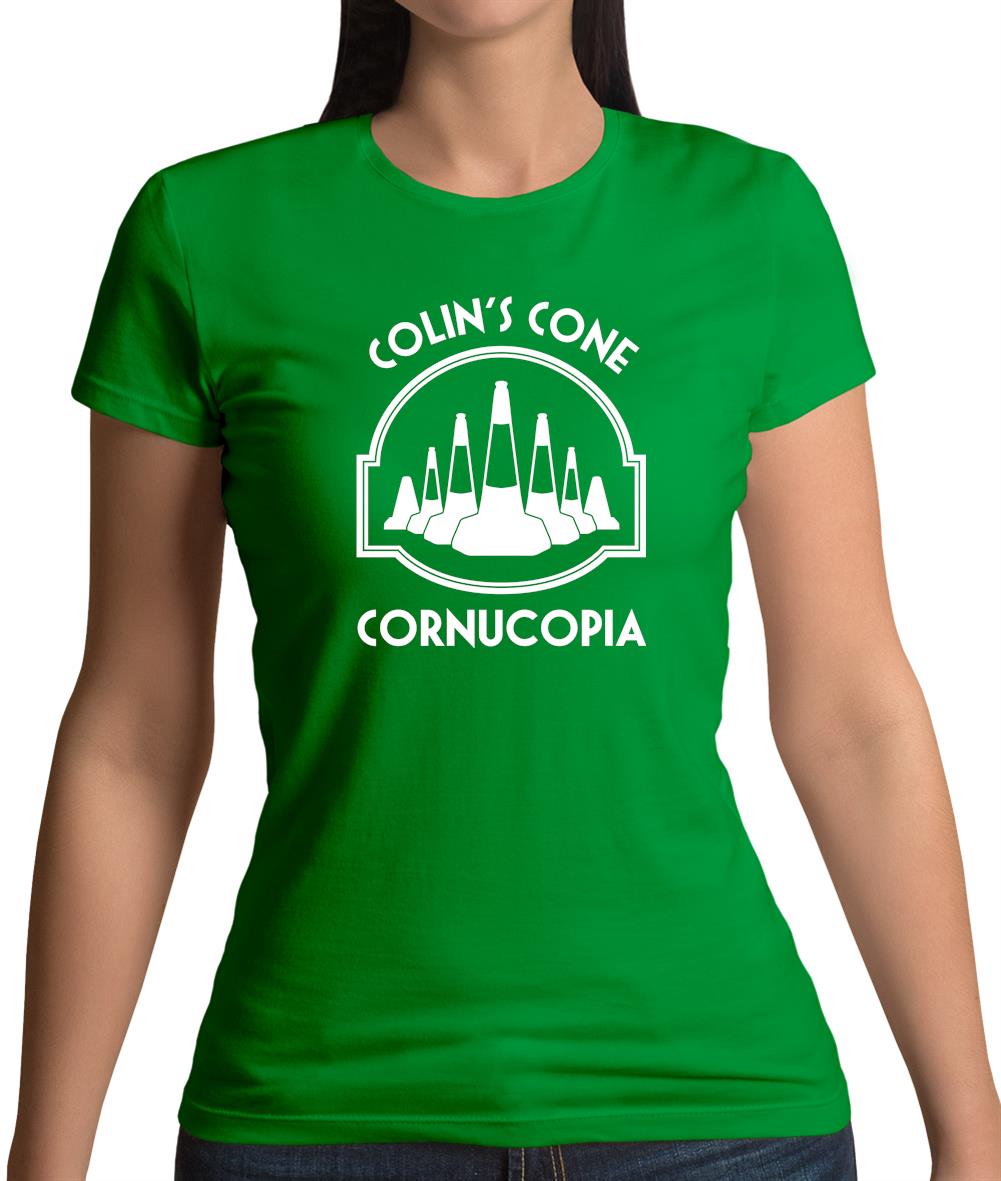 Colin's Cone Cornucopia Womens T-Shirt Colin's Cone Cornucopia Womens T-Shirt
