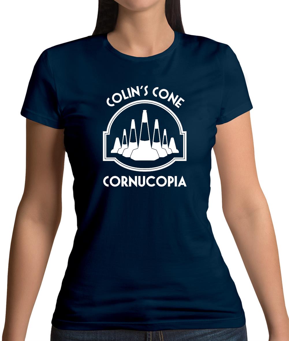 Colin's Cone Cornucopia Womens T-Shirt Colin's Cone Cornucopia Womens T-Shirt