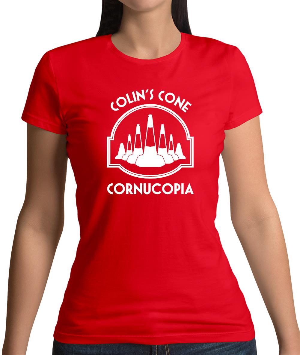 Colin's Cone Cornucopia Womens T-Shirt Colin's Cone Cornucopia Womens T-Shirt