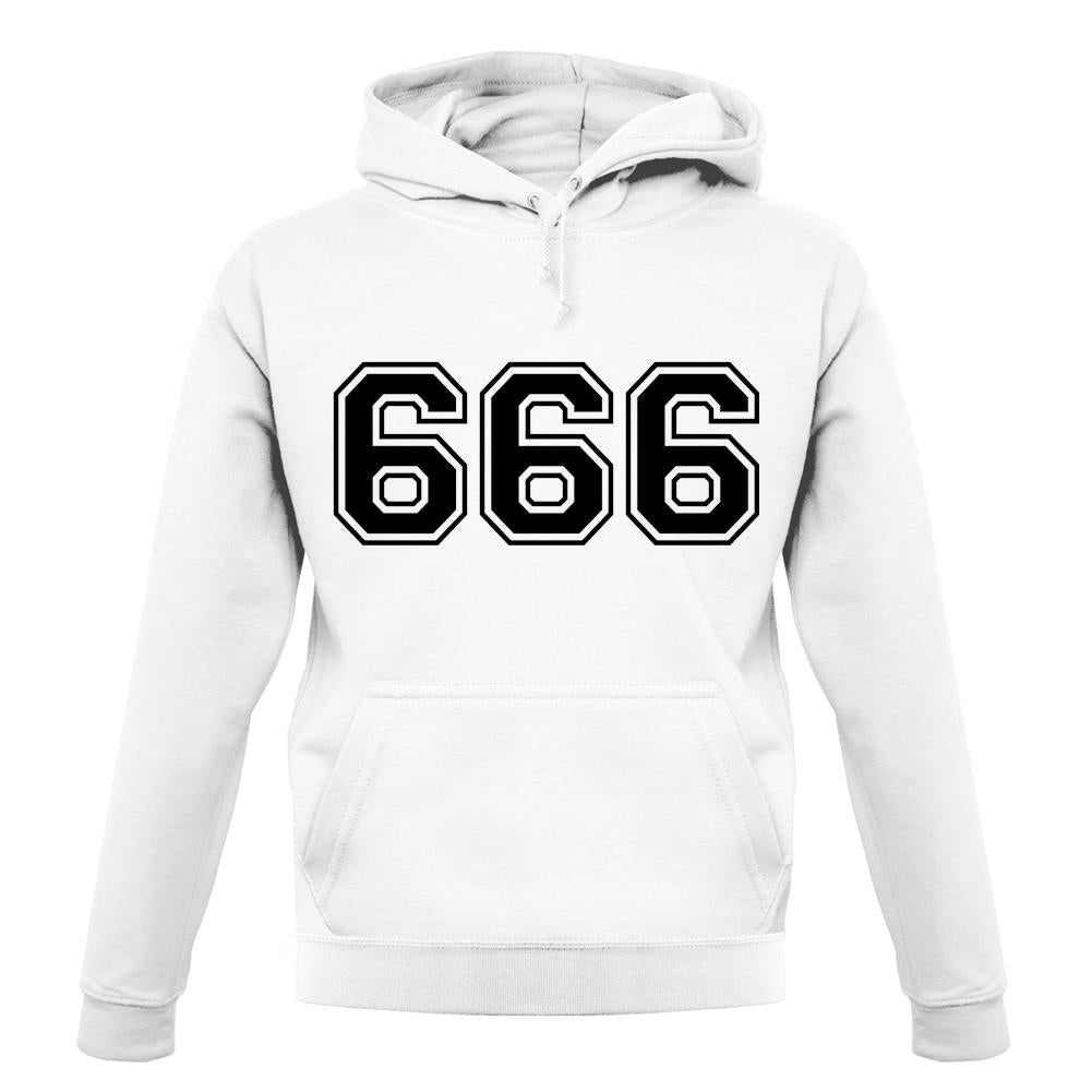 666 College unisex hoodie 666 College unisex hoodie