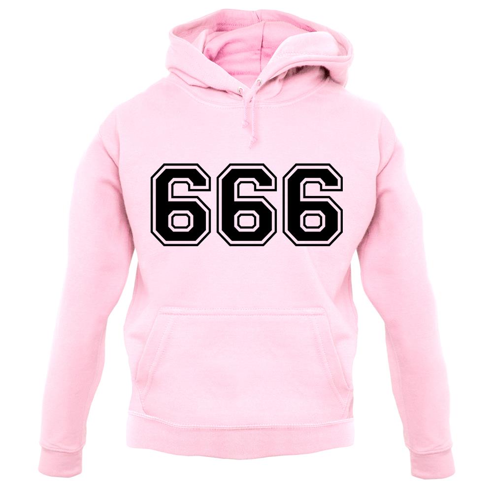 666 College unisex hoodie 666 College unisex hoodie