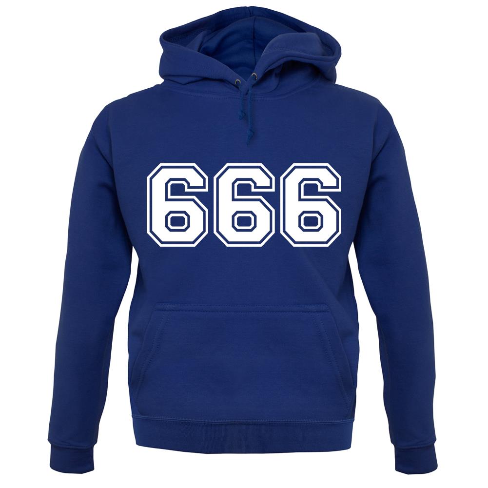 666 College unisex hoodie 666 College unisex hoodie