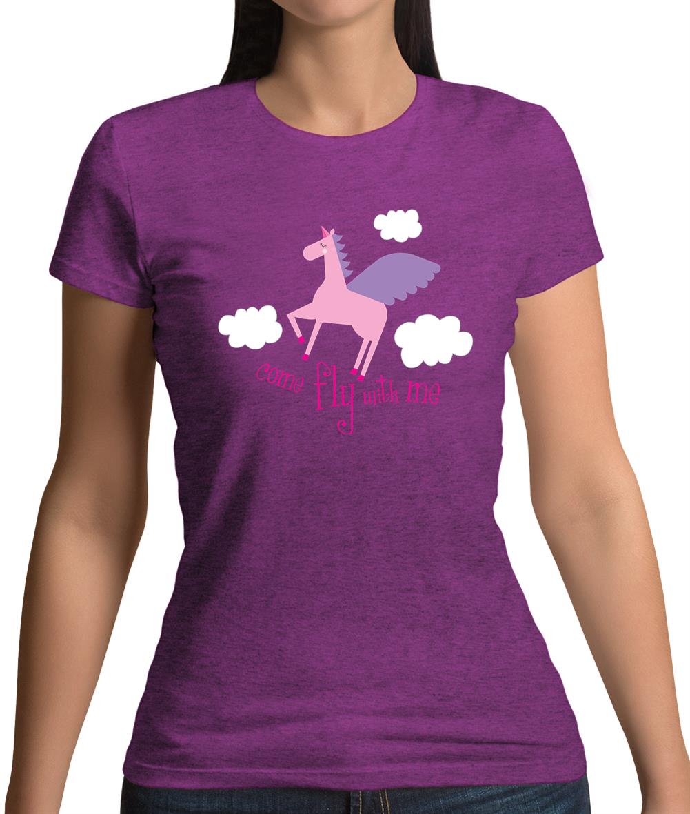 Come Fly With Me Womens T-Shirt Come Fly With Me Womens T-Shirt