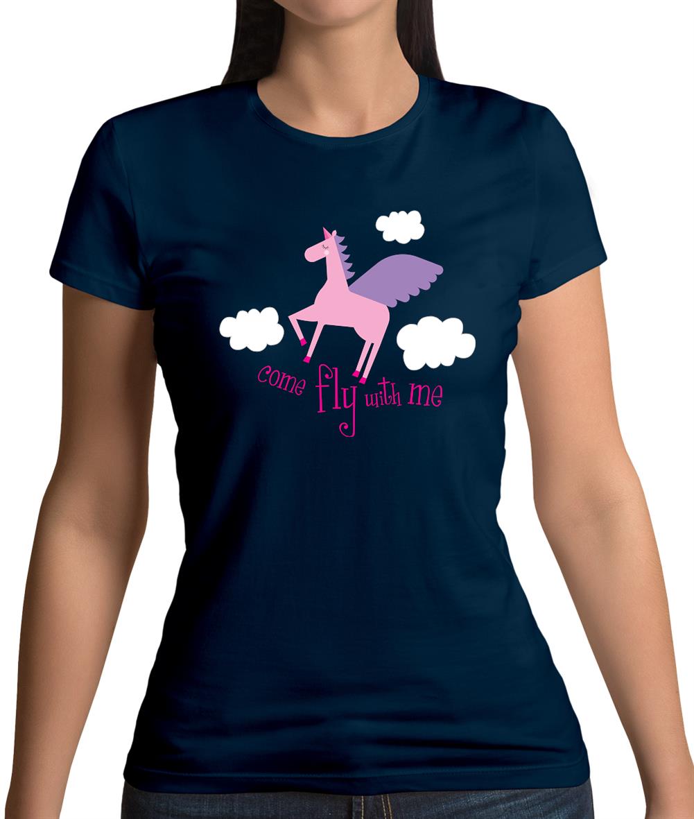 Come Fly With Me Womens T-Shirt Come Fly With Me Womens T-Shirt