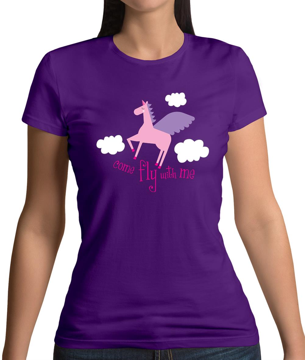 Come Fly With Me Womens T-Shirt Come Fly With Me Womens T-Shirt