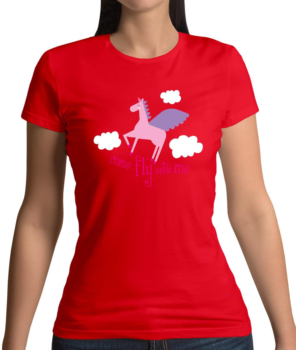 Come Fly With Me Womens T-Shirt Come Fly With Me Womens T-Shirt