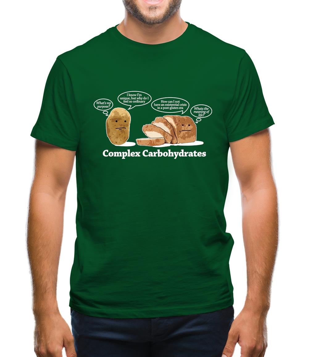 Complex Carbs Mens T-Shirt Complex Carbs Mens T-Shirt